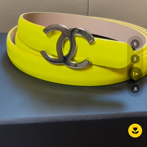 Authentic CHANEL CC Slim belt - Picture 3 of 10